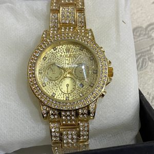 ROLEX STONED WATCH