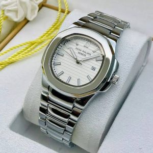 PATEK PHILIPPE GENEVE WITH WHITE DIAL