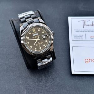 Black Rolex With Black Dial